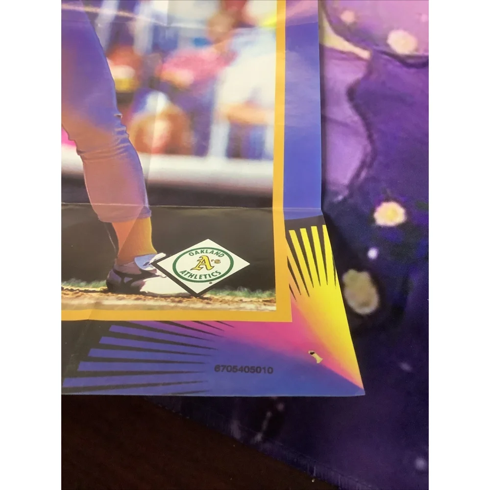 1991 Super Star Poster Series Jose Canseco